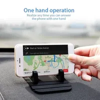Car Silicone Holder Anti-slip Mat Pad Dashboard Stand Mount For Phone GPS Bracket For iPhone Samsung Xiaomi Universal iPhone12
