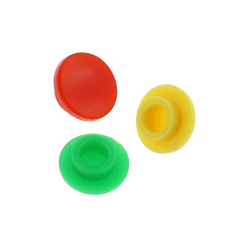 100 قطعة A29 غطاء مفاتيح مستدير، متوافق مع أغطية مفاتيح اللمس برأس مستدير 6*6، القطر الداخلي 3.1 مم، القطر الخارجي 8 مم