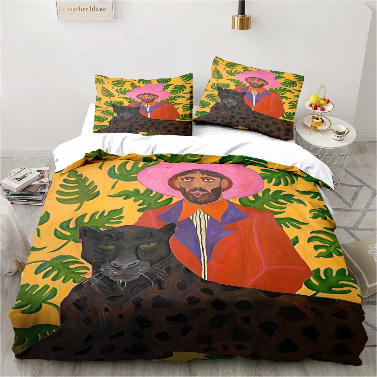 

3D Ben Crase Fashion Art Abstract Figure bedding bedroom home decor children's room bed pillowcase quilt cover set luxury gift