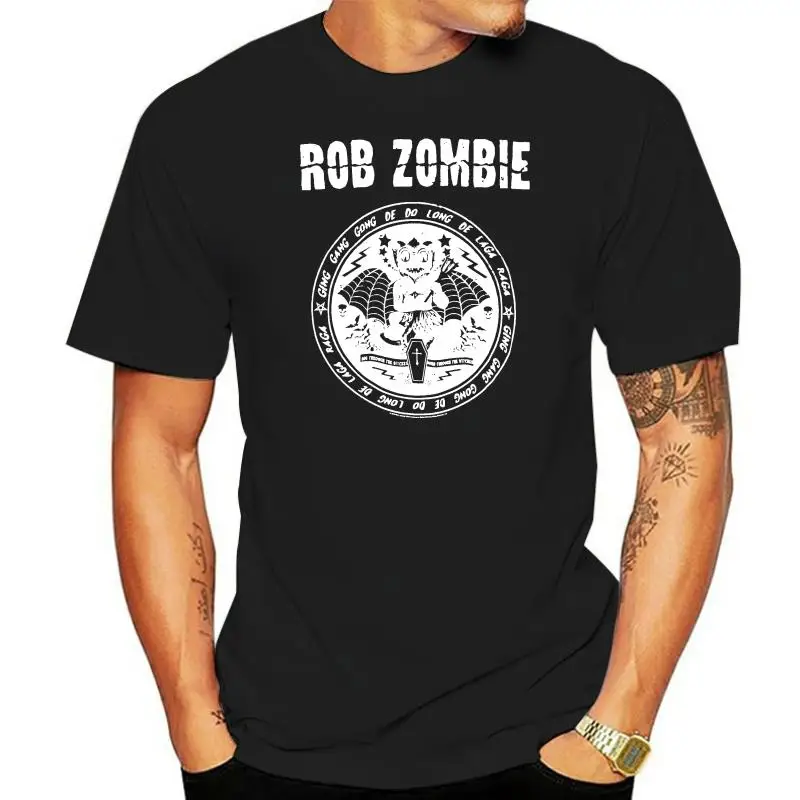 Rob Zombie Devil Seal Black T Shirt New Official Merch Soft Burn Witches