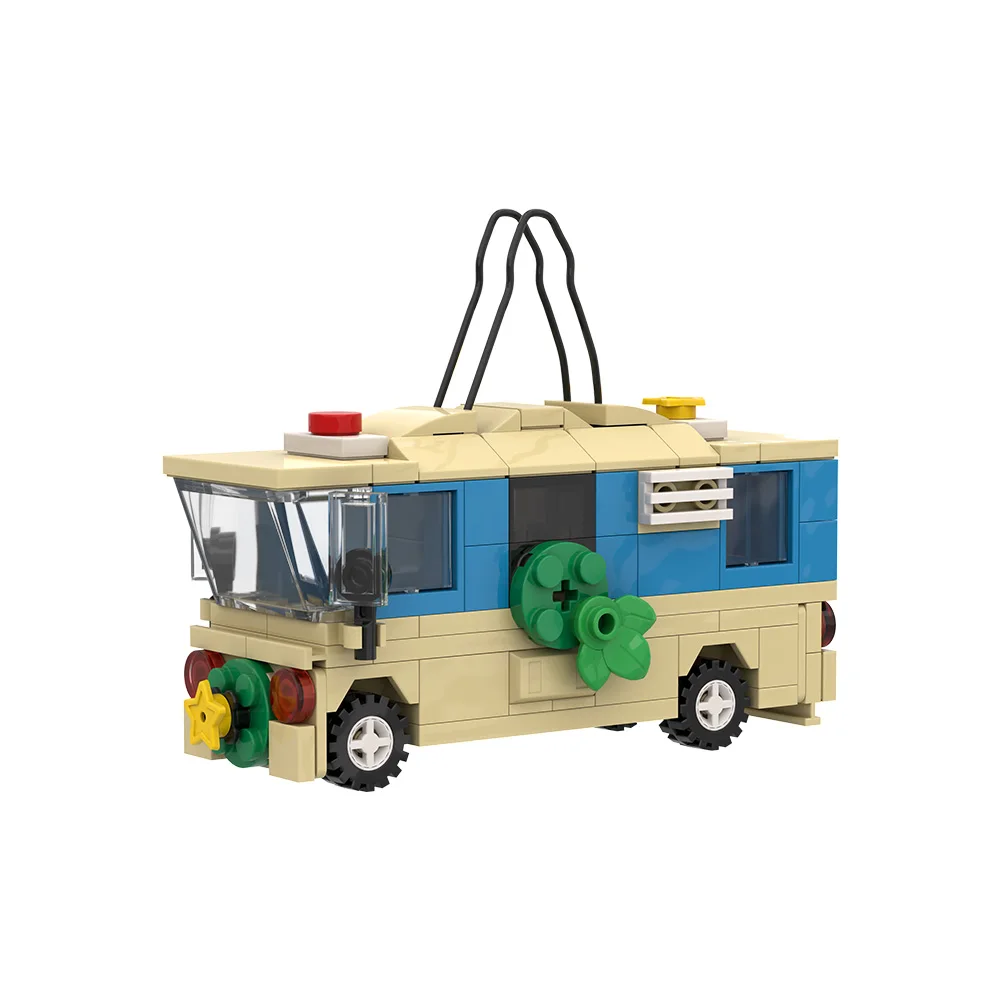 Blocs de construction de vacances de noël de Lampoon National MOC, idée de bricolage, maison RV, arbre de noël, briques déco de vacances, jouet cadeau pour adulte