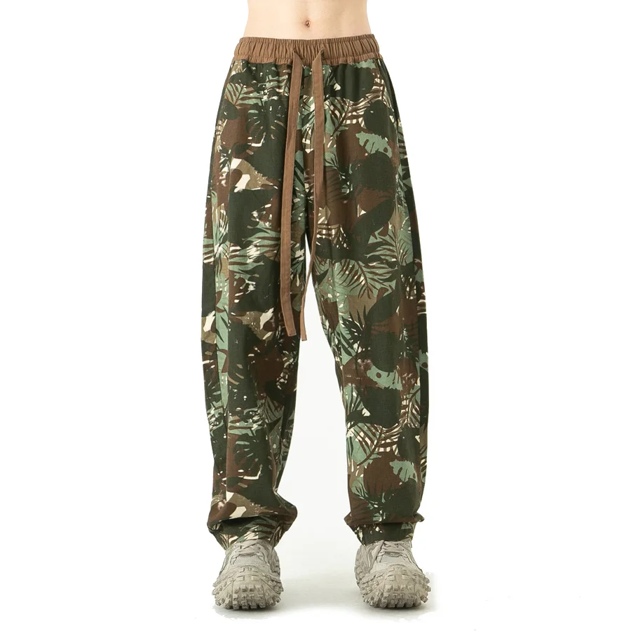 

Men Loose Casual Camouflage Sport Pants Streetwear Fashion Hip Hop Harem Trousers Joggers Sweatpants Women Pant