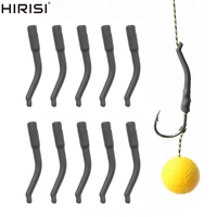 10pcs Carp Fishing Short Line Aligners Tungsten Fishing Baseline Tungsten Hook Sleeve Carp Terminal Tackle