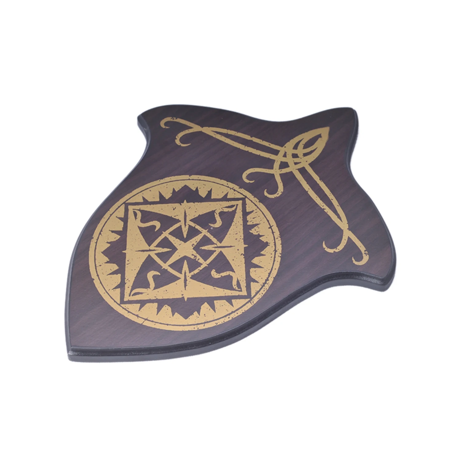 Espada dupla elfo com bainha, espada cosplay legolas, lâmina de aço inoxidável, um conjunto de dois, com placa de exibição