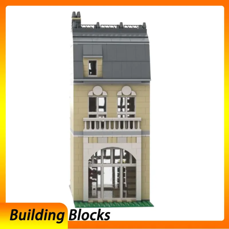 

MOC-43761 (1295 шт.) - Современный модульный DIY мелкий строительный блок, игрушечная модель, подарочный набор/украшение.