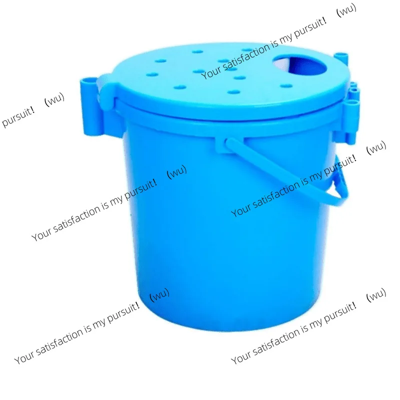 厚みのある多機能釣りバケツ、活魚を入れられるバケツ、釣り道具、多機能ボックス、いかだ