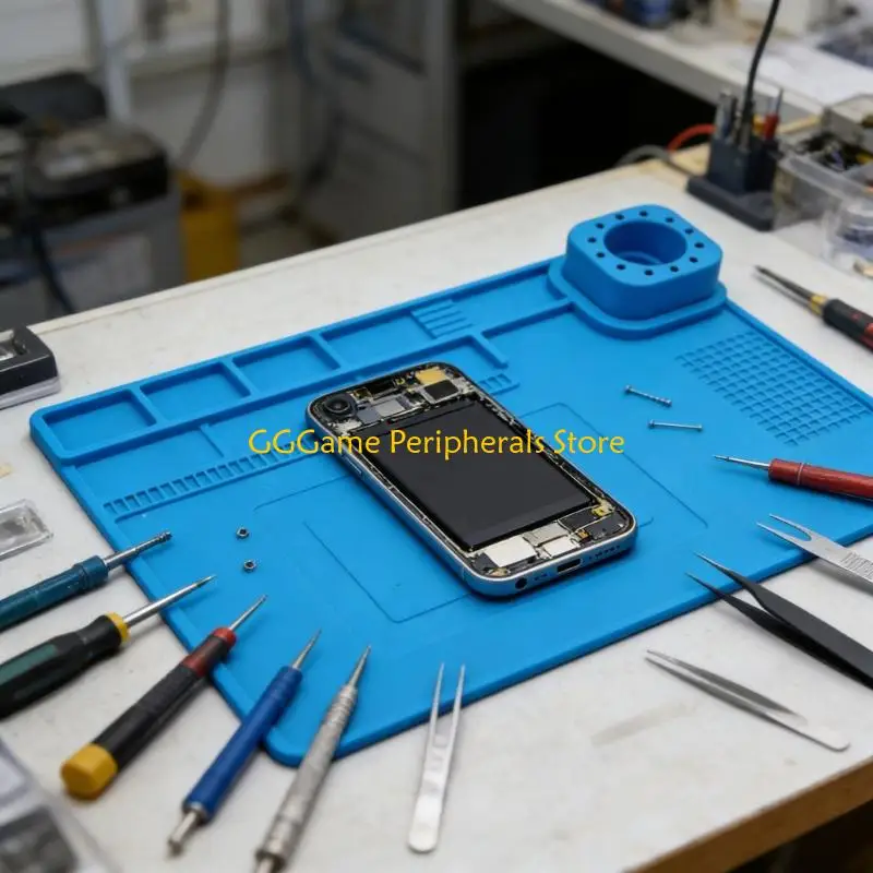 U55B Anti Slip Electronic Repair Platform With 500℃ Heat Tolerance Tool Placement Area