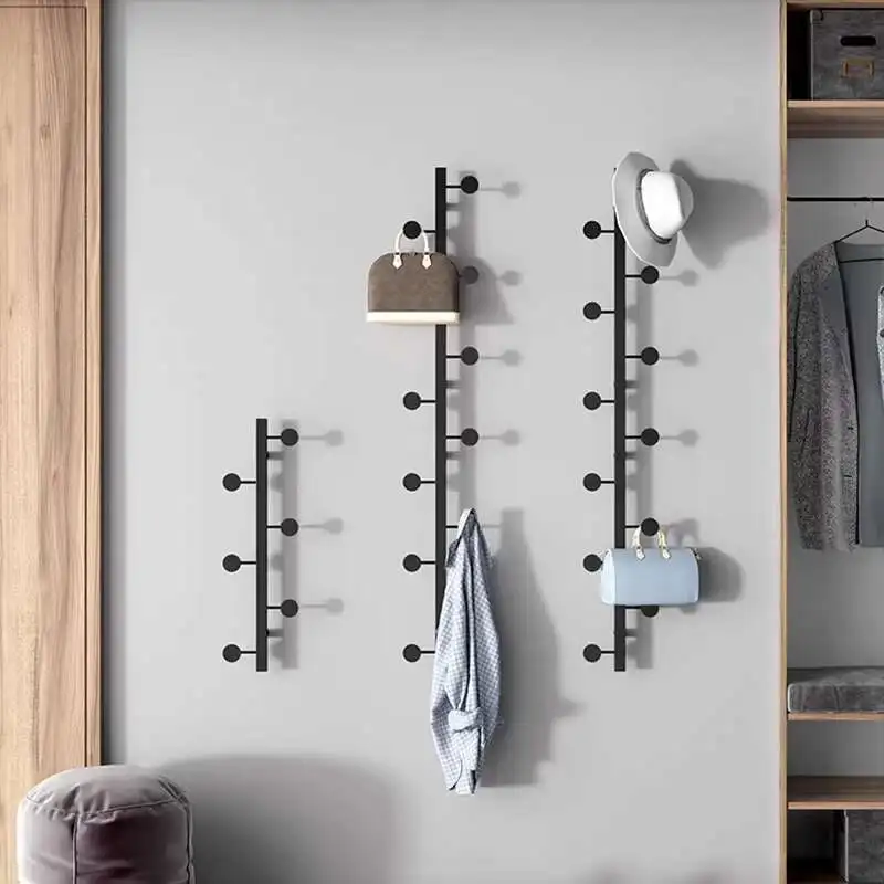 

Entryway Bathroom Clothes Racks Saving Corner Minimalist Hanger Designer Clothes Scarf Storage Percheros Para Ropa Furnitures