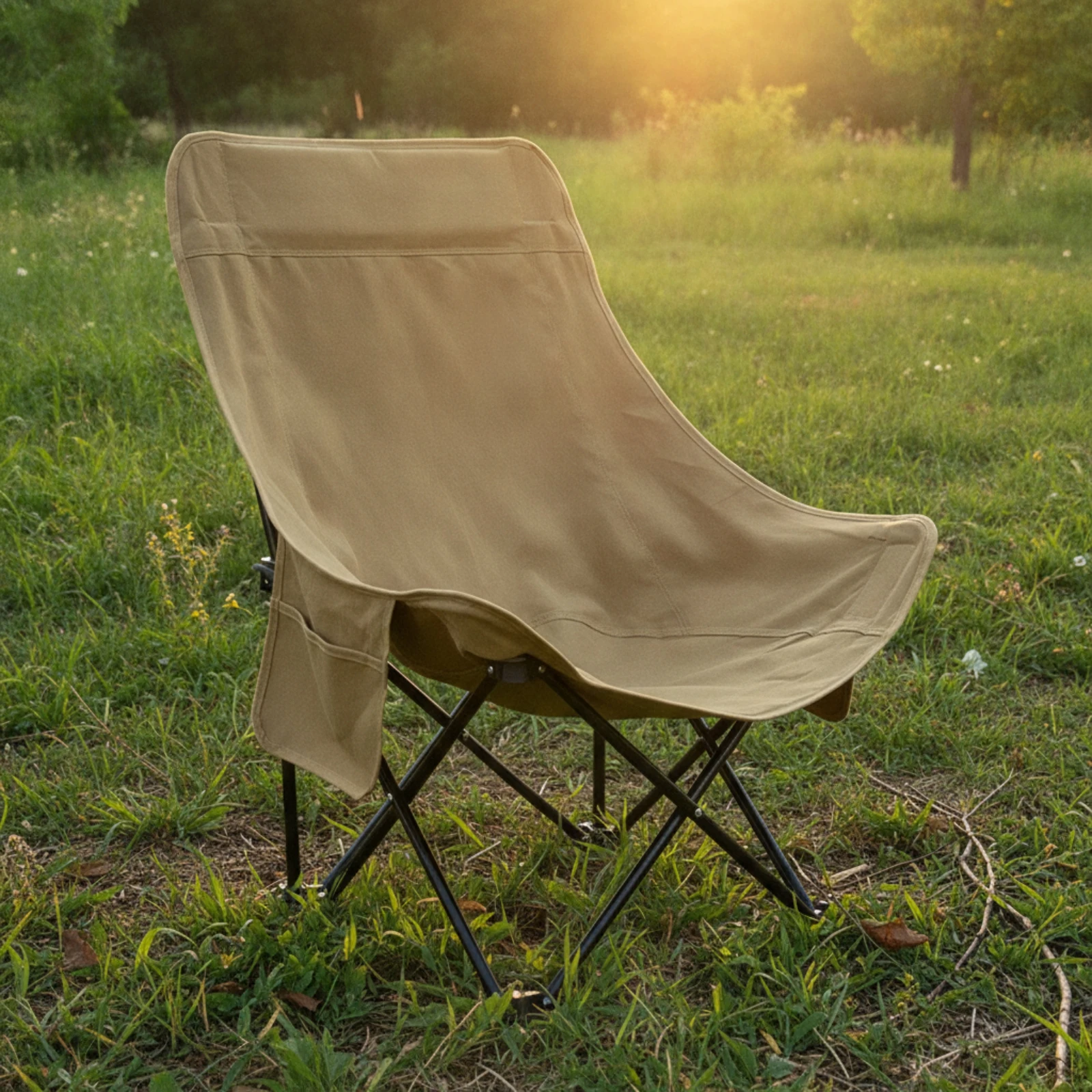 Moon Chair Cover Long-Lasting Replacement Chair Cover Heavy-Duty Comfortable for Campers, Camping, Patio