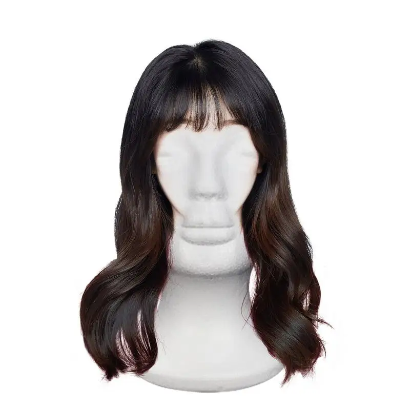 Mannequin Head for Wigs Foam Female Model Head Lightweight User Friendly Manikin Head Wig Display Stand for Scarves Jewelry Hats