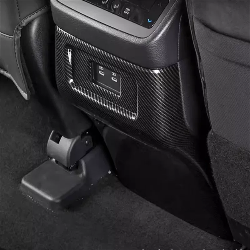 Automotive Interior For Nissan Pathfinder 2024 Rear Air Outlet Decorative Frame Anti-kick Window Lift Switch  Protective Cover