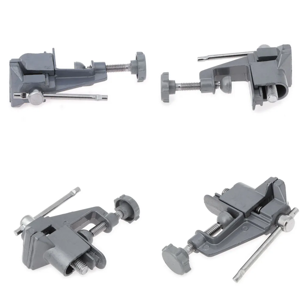 Uniwersalny Mini ławeczka imadło imadło śrubowe ze stopu Aluminium 30mm zacisk roboczy imadło śrubowe dla majsterkowiczów Craft Mold naprawiono Repair Tool