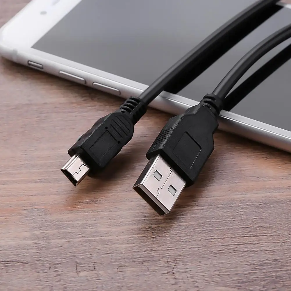 3m 2.0 Mini USB Charger Power Cable Cord For Camera Sony PS3 Wireless Controller Pure Copper