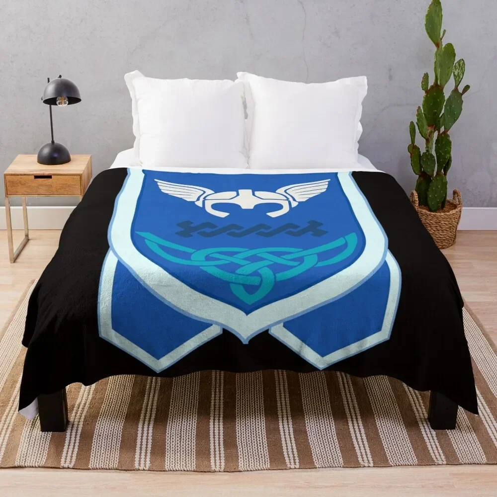 

Brawlhalla Platinum Rank Colored Throw Blanket Soft Soft Beds Blankets