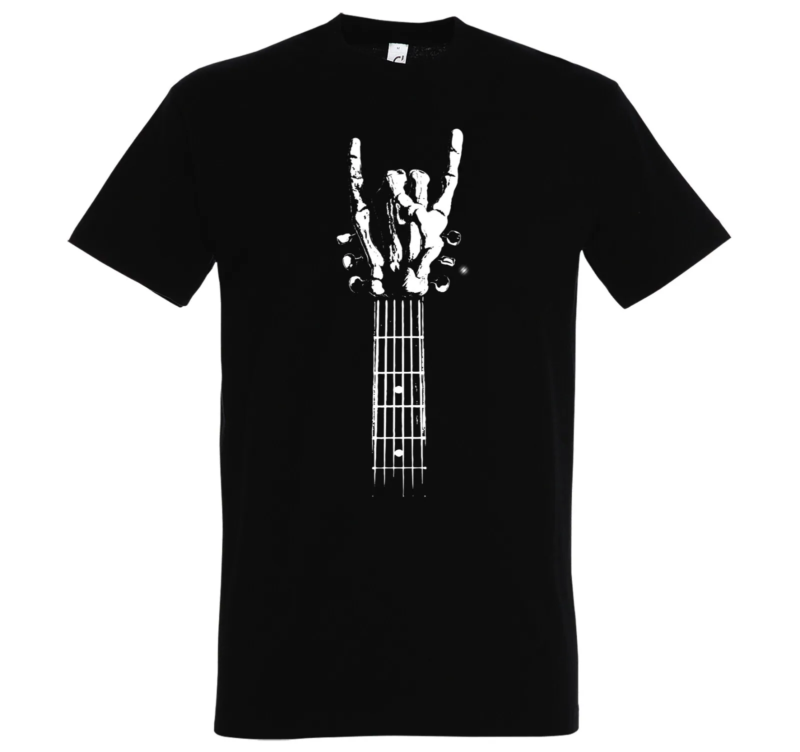 

Youth Designz Mens T Shirt Logo Print Guitar Wings Music Hippie Pop Rock Fun