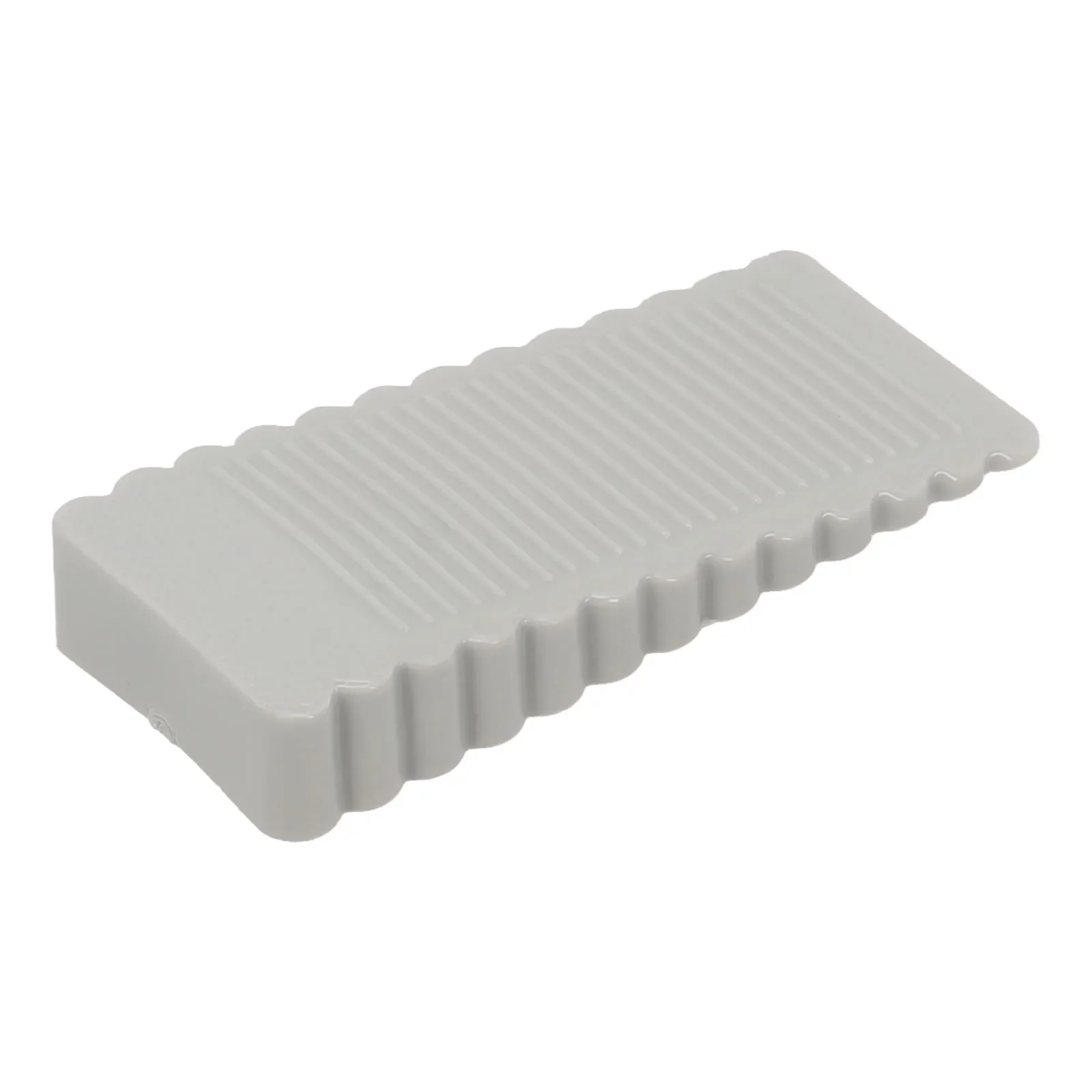 Doorstops Door Stop Doorstops PU Rubber Silicone Transparent/grey/black 95x40x14MM Anti-collision Block Wedge Home