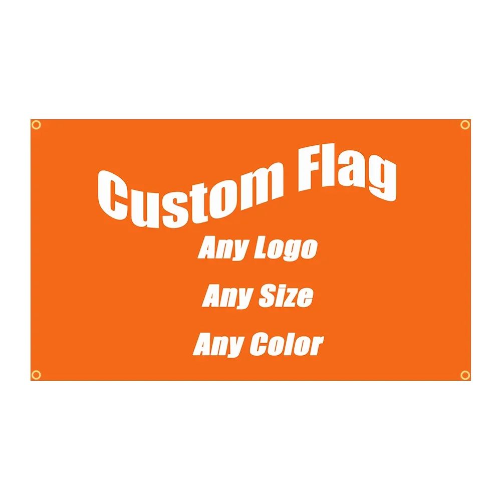 any size Professional Custom Car Motorcycle Team or Conpany Logo Flag Polyester Printed Decoration Banner Tapestry