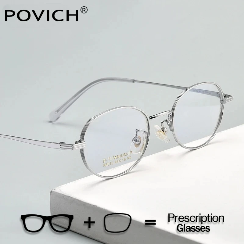 

High Prescription Lenses Glasses Women Optical Glasses Titanium Filter Blue Light Recipe Lenses Myopia Hyperopia Eyewear