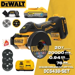 DEWALT DCS438 CUT OFF Cutting Saw Machine Power Tools Angle Grinder 20V Brushless Motor Handle Multifunctional Woodworking Saw