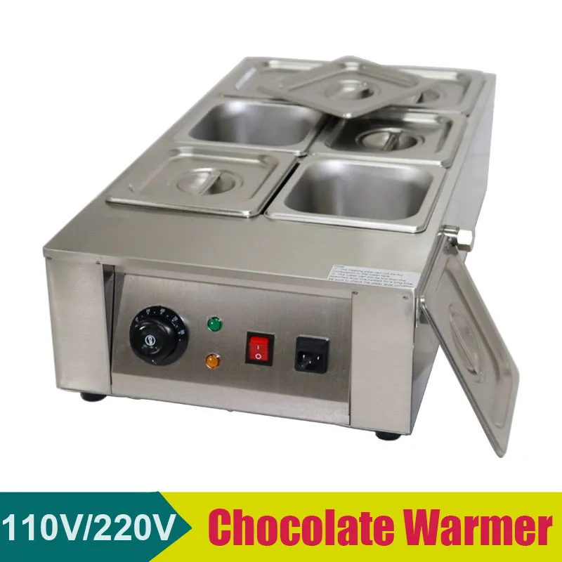 Stainless Steel Food Insulation Pot Commercial Electric 110V/220V Chocolate Warmer