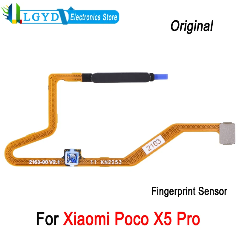 

Оригинальный гибкий кабель для датчика отпечатков пальцев для Xiaomi Poco X5 Pro ремонт телефона запасная часть