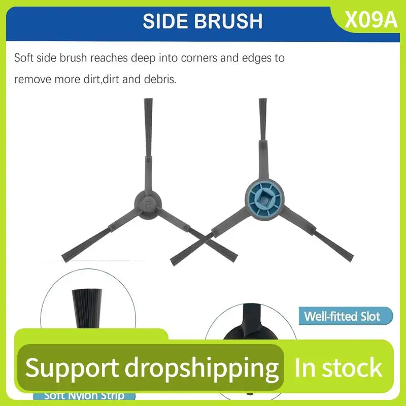 

X09A 18 шт. запасные части робот-пылесос основная роликовая щетка боковые щетки фильтры Hepa