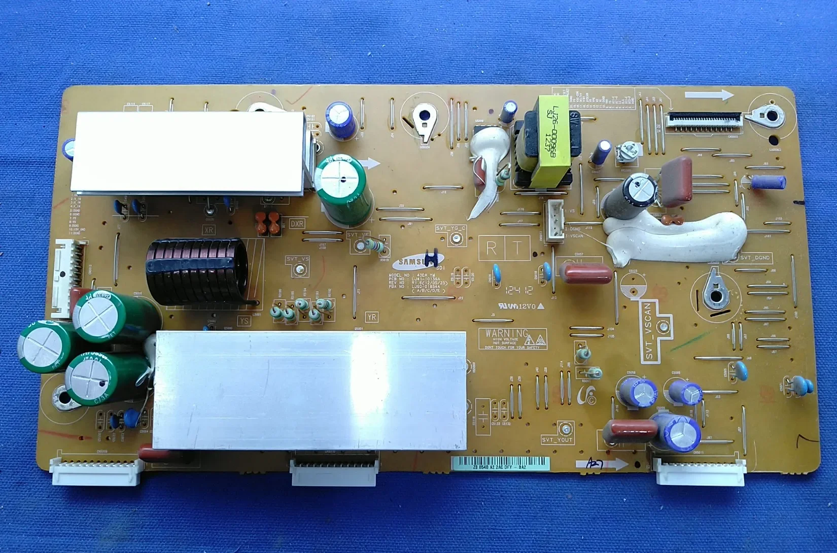 PS43E450A1R Plasma TV Y Board LJ41-10136A LJ92-01854A