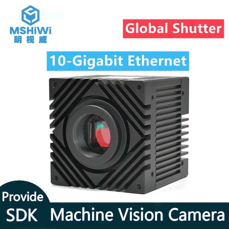 10-Gigabit Ethernet Interface Industrial Camera GigE Vision Cameras Color Global Shutter Machine Vision SDK And Demo Application