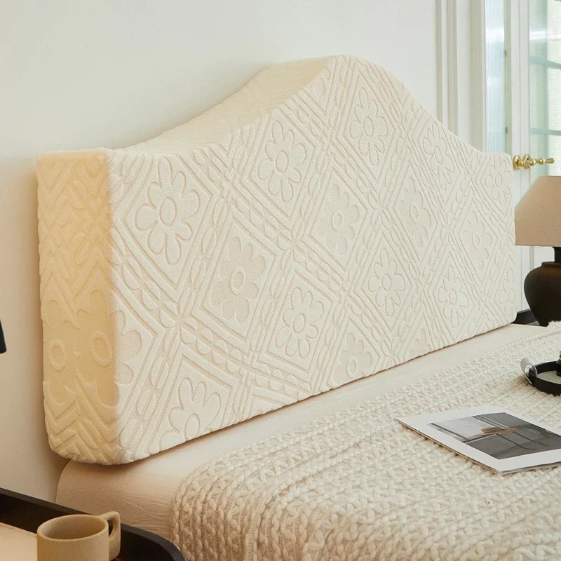 Irregular Semi-circular Dust Cover Covering Up Ugliness Dust Shield Suitable for Various Types of Headboards Backrest Cloth 1pcs
