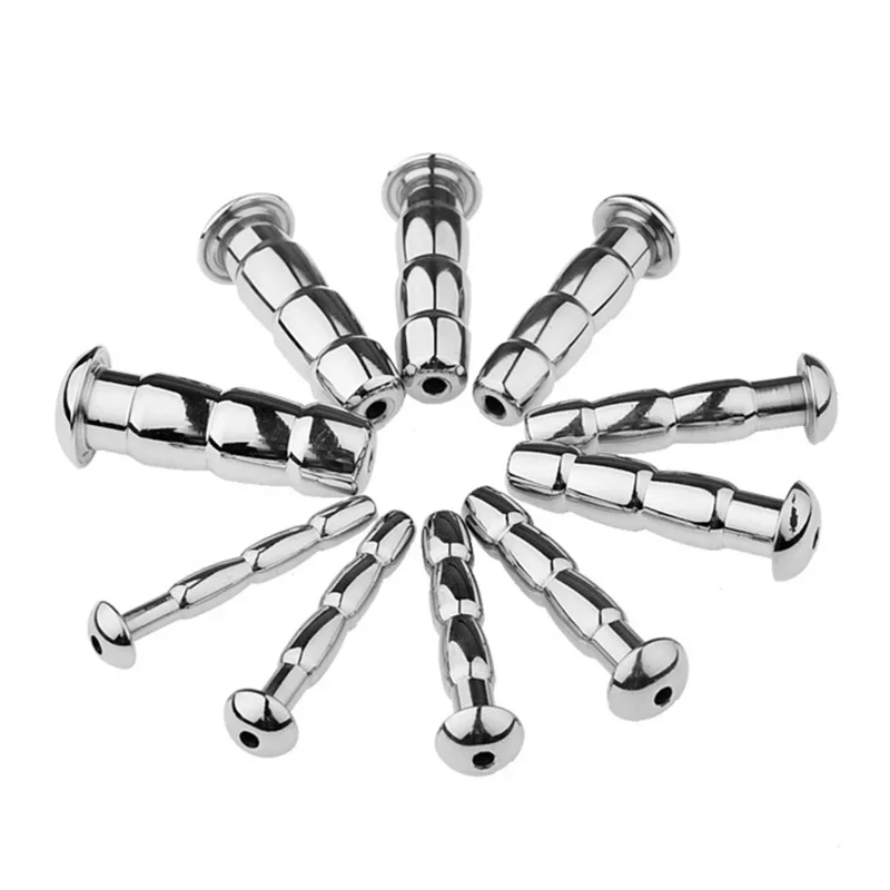 NEW Male Urethral Sound toys Stainless steel Penis Plug Stretching Chastity Urethral Catheter Dilators Sex Toys For Men