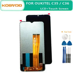 Original LCD Dispaly Screen For OUKITEL C35 C36 LCD Repalcement 100% Tested Well Guarantee Work New Screen For OUKITEL C36 LCD