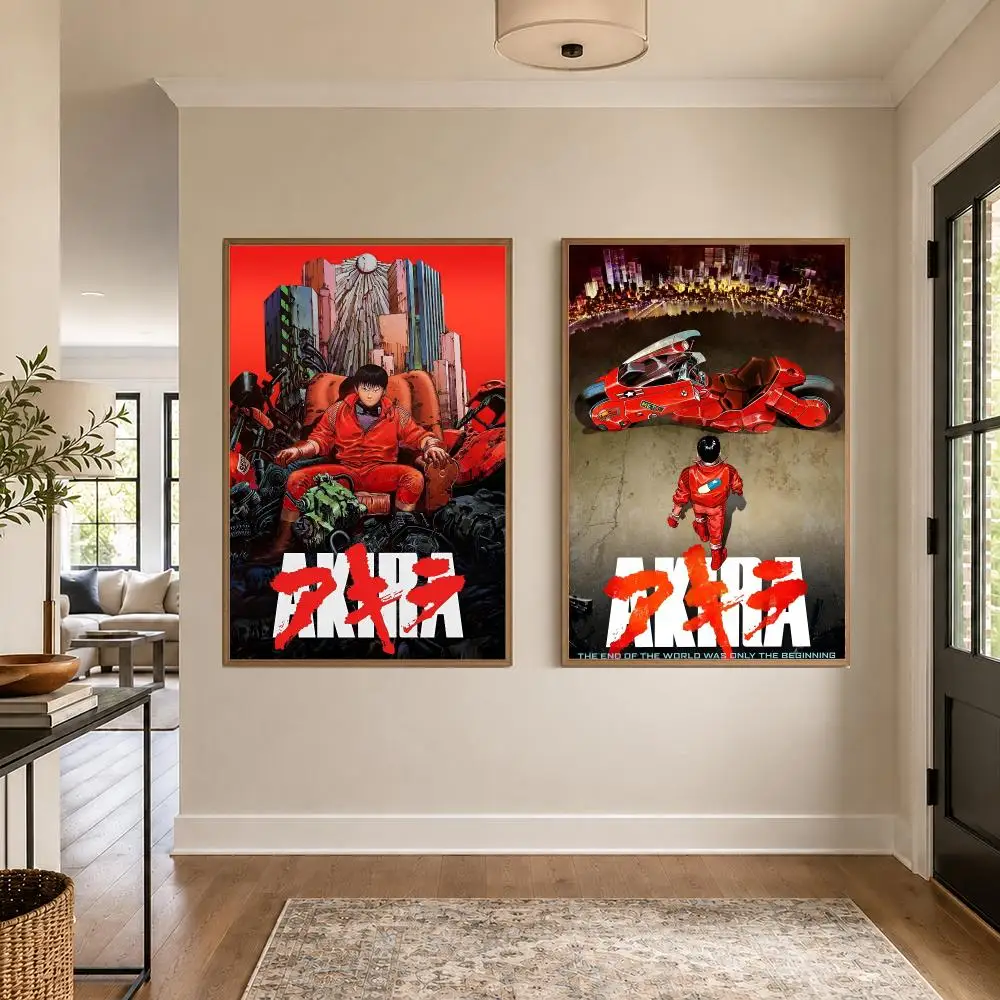Anime A-AKIRA Poster Graphic Wall Art Poster HD Waterproof PP Paper Print for Bedroom Living Room Office Decor Gift