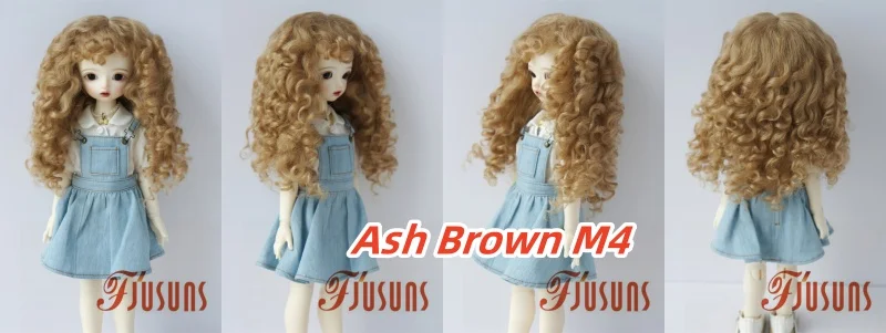D28002 Extremely Longe Curly Monghanjuc Mohair BJD Wigs 6-7' 7-8' 8-9' 9-10' 1/6 1/4 1/3 YOSD MSD SD DOD QBaby Blythes Hair