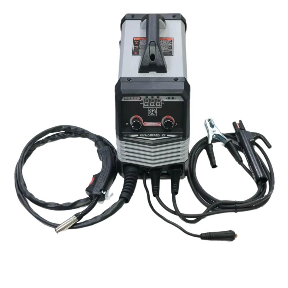 

4 in 1 MIG MMA MAG TIG-160C Inverter Welders Multipurpose Portable Electric Welding Machine Intelligent Welders IGBT Inverter