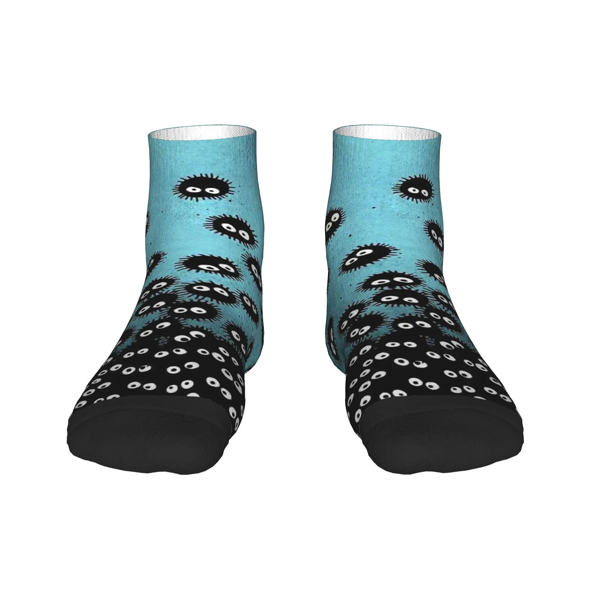 

Soot Studio Ghibli Socks Harajuku Sweat Absorbing Stockings All Season Socks Accessories for Unisex Christmas Gifts