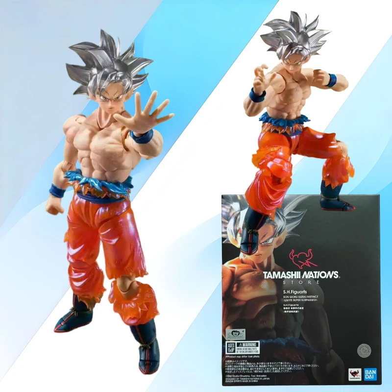 

Фигурка Bandai Dragon Ball TAMASHII NATIONS STORE S.H.Figuarts SHF Сон Гоку - Ультра Инстинкт, модель, игрушка