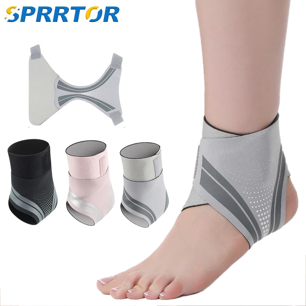 

1PC Ankle Support Breathable Neoprene Compression Ankle Brace for Men Women,Elastic Sprain Foot Sleeve for Sports Protect