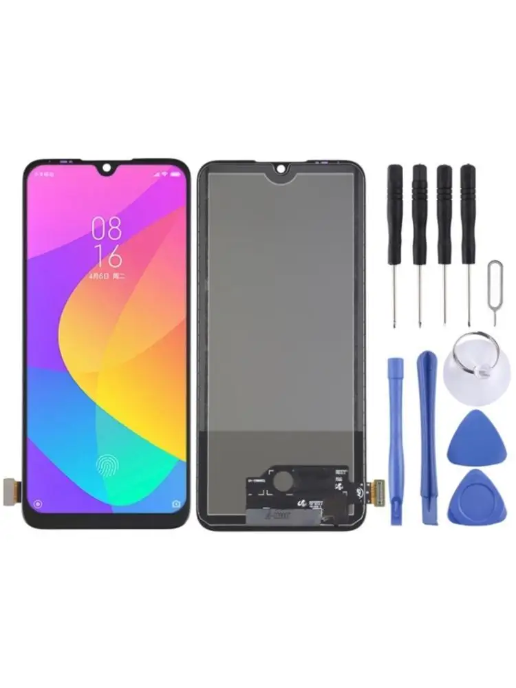 

652F LCD Display Panel Digitizer Replacement Parts for CC9/ 9 Lite Smartphone