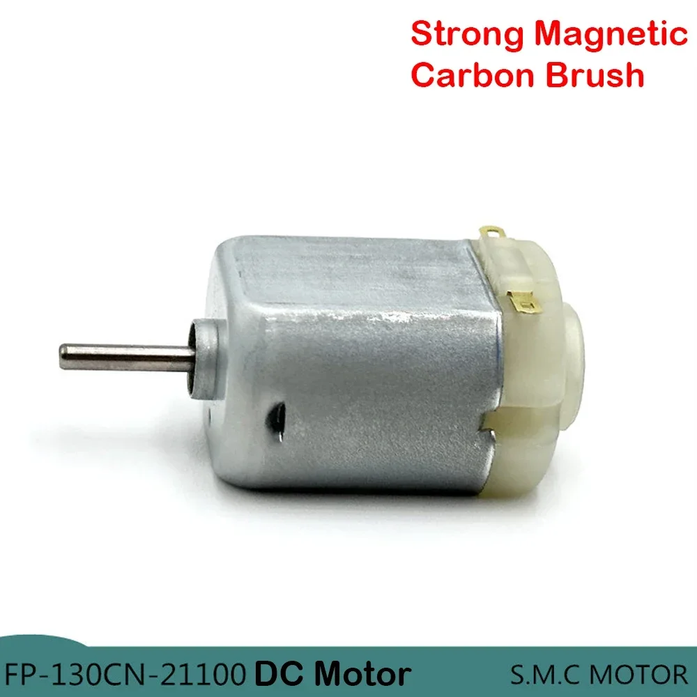 Standard S.M.C FP130CN-21100 Mini 20mm Carbon Brush Motor DC 3V 3.7V 5V High Speed Electric Engine DIY RC 4WD Toy Car Boat Model