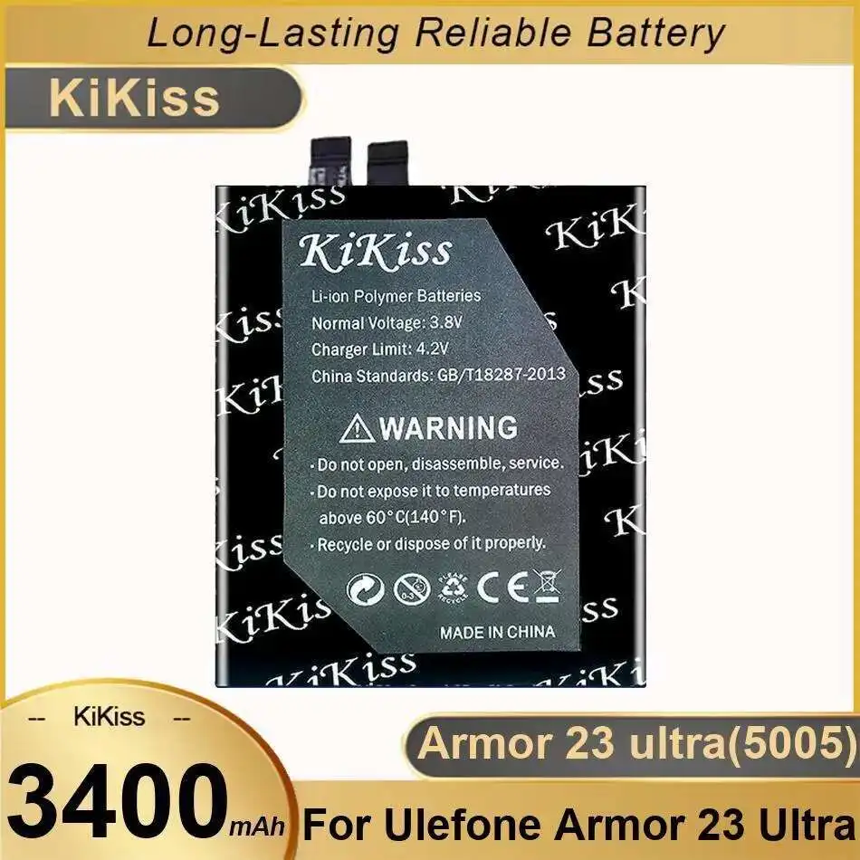

Долговечный аккумулятор 3400 мАч для мобильного телефона Ulefone Armor 23 Ultra 5005, прочный
