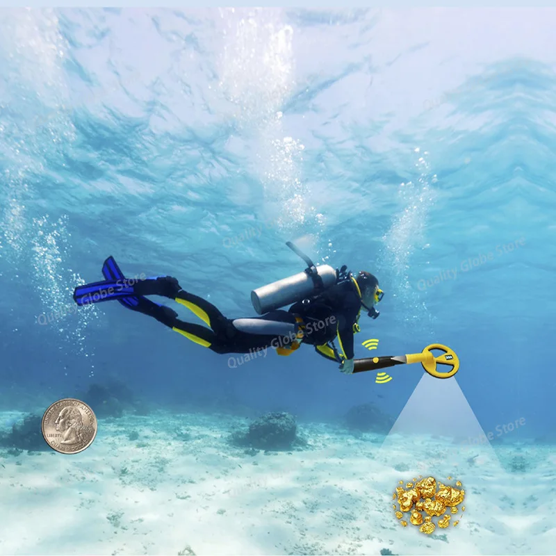 Fully Waterproof Metal Detector  MD-790  Underwater Diving Ocean Lake High Sensitivity Pulse Induction view 3
