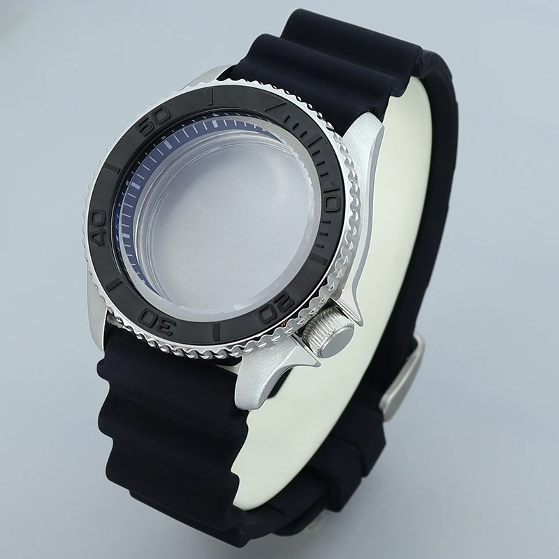 

42mm Watch Case Strap With Sapphire Glass Water Resistant For NH35 NH36 NH34 4R36 Movement 28.5mmDial Mod SKX Watch Repair Parts