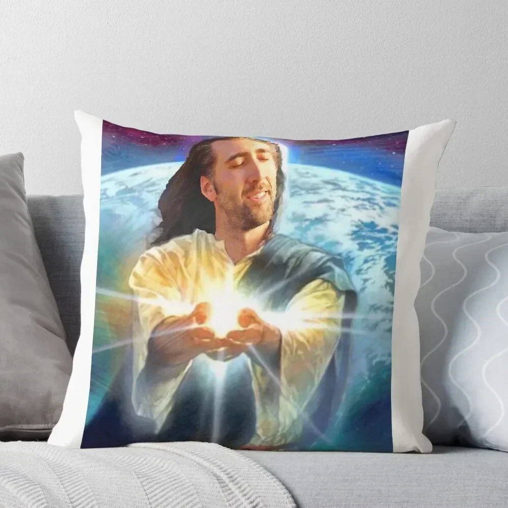 

jesus cage Throw Pillow Luxury Pillow Cover Bed pillowcases Sofa Cushions Covers pillow