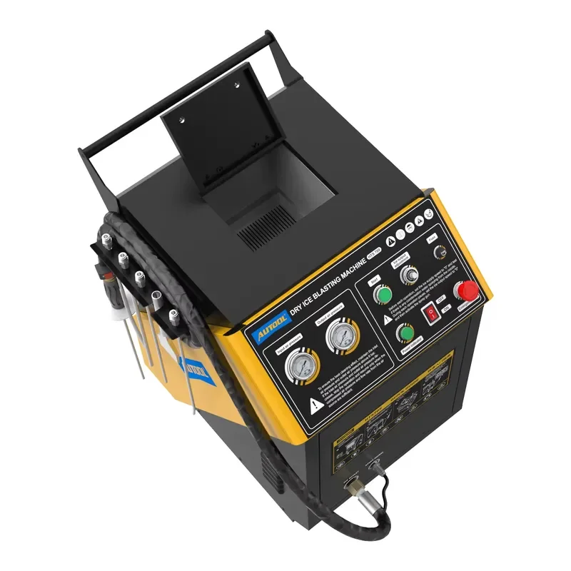 HTS709 Co2 Dryice Car Dry Ice Jet Media Blasting Cleaning System Equipment Machine Power Pressure Washer for Sale