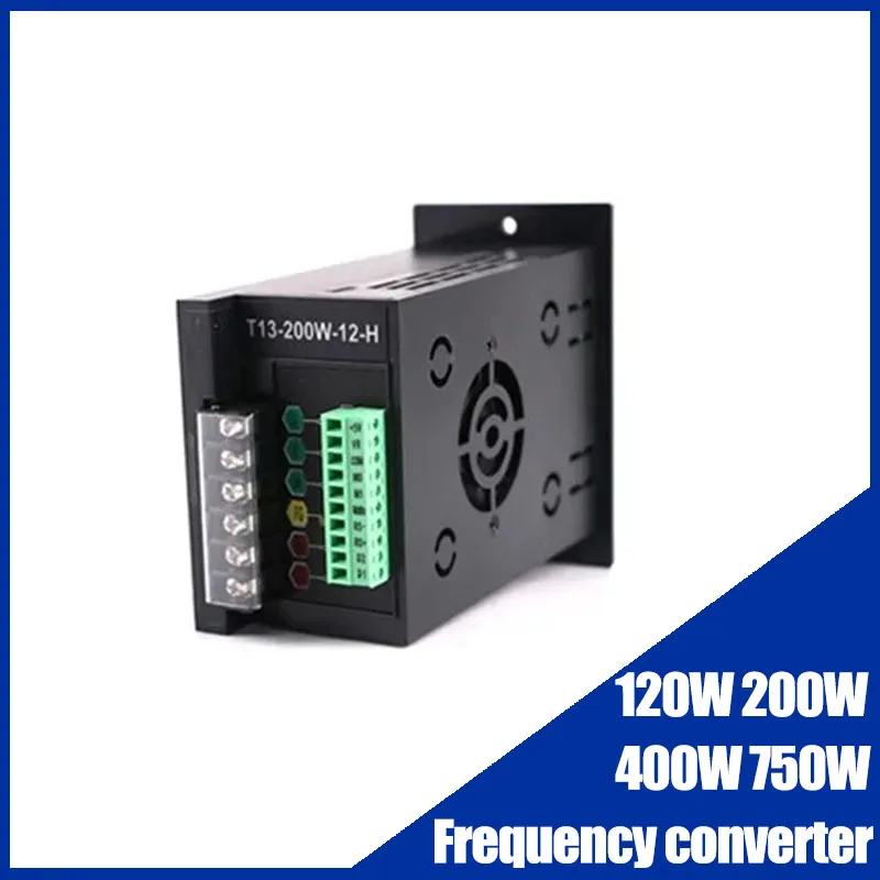 120W 200W 400W 750W Frequency converter MCU T13-200W-12-H T13-400W T13-750W Single-phase Power Supply Three-phase Motor Driver