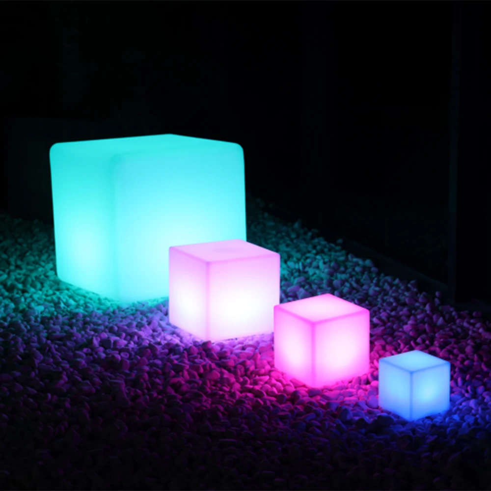 LED Cube Lamp Charging Model for Bar, Hotel, KTV, Club, Auto Show, Stall, Western Restaurant, Bedroom, Lawn, Pool, etc, 14