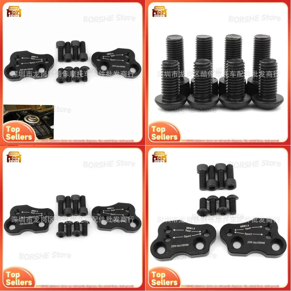 

2026 Motorcycle Handlebar Riser and Rearward Mount Kit Suitable for Honda Gold Wing GL1800 2018 2019 2020 2021 2022 Models