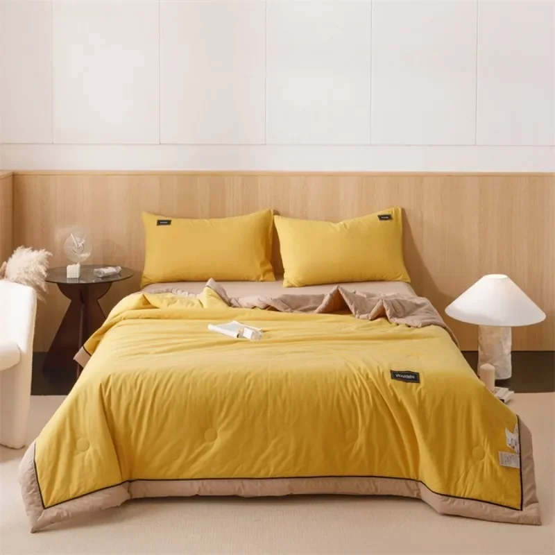 

Cotton cotton quilt Xinjiang cotton summer quilt four-piece air-conditioned room double quilt student dormitory