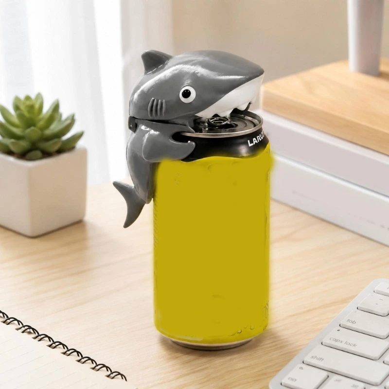 Animal Beverage Opening Cover for Standard Refreshment Tins, Plastic Lid Piece for Party Tables and Home Hosting D2RD