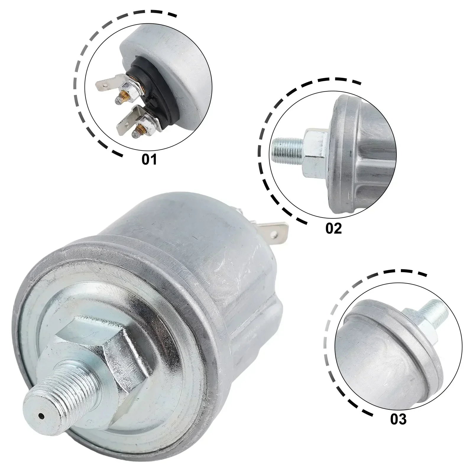 

Car Aluminum Alloy Sensor Oil Pressure Switch Oil Press Gauge Sensor Oil Pressure Sensor For Perkins 185246190 Auto Sensors